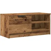 vidaXL TV-Schrank Altholz-Optik 80x35x36,5 cm Holzwerkstoff