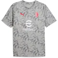 Puma Ac Milan 25/26 Vor Dem Spiel Kurzarm-t-shirt