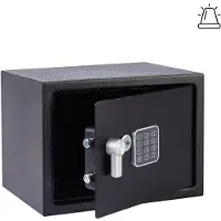 Yale Smart Living Elektronischer Tresor Medium, YEC/250/DB2, safe mit alarm & Tastenfeld, Schwarz