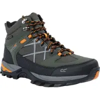 Regatta - Herren Wanderstiefel "Samaris III" RG9713 (42 EU) (Dunkel-Khaki/Fuchs)