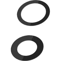 Clappio Kamera-Linse Hinten für iPhone 16 und iPhone 16 Plus