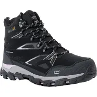Regatta - Damen Wanderstiefel "Holcombe III" RG11301 (42 EU) (Schwarz/Violetter Salbei)