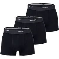 Gant Boxershort 3er Pack in Schwarz | Gr.: 3XL