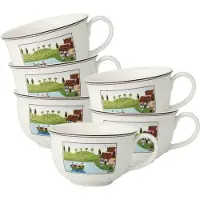 Villeroy & Boch Charm & Breakfast Design Naif Café au lait Obertassen