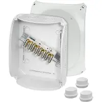 Hensel DK 2524 S, Polycarbonat (PC), Grau, 205 mm, 112 mm, 255 mm
