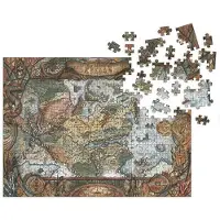 Dark Horse Comics Dragon Age Puzzle World of Thedas Map (1000 Teile)