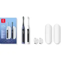 Oclean X Lite S Duo Set sähköhammasharjat kahdelle, sininen ja harmaa