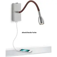 Knapstein Asta LED-Wandleuchte-Schwarz-mit LED (2700K)
