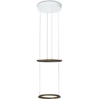 OLIGO Yano LED-Pendelleuchte-Brazilian Brown-mit Tunable White (2200K - 5000K)