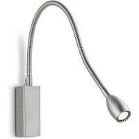 Knapstein Banu LED-Wandleuchte-Nickel matt-mit LED (2700K)