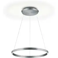 Knapstein Svea-L 60 LED-Pendelleuchte-Nickel matt-mit LED (2700K)