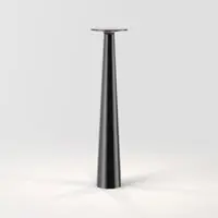 IP44.de IP44 Lix Skinny LED-Tischleuchte mit Akku-Dark Chrome-ohne Steckernetzteil