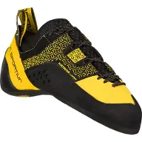 La Sportiva - Kletterschuhe - Katana Laces Yellow/Black für Herren aus Leder - Größe 42,5 - Gelb