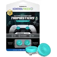 KontrolFreek Performance Thumbsticks ? Lotus Edition (türkis/schwarz, 2 Stück, für Playstation 5/4 Controller)