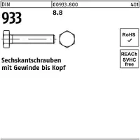 FAST-X Sechskantschraube DIN 933 VG M 14 x 45 8.8