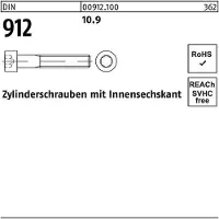 Reyher Zylinderschraube DIN 912 m.Innensechskant M 22 x 60 10.9