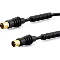 E+p AB 307 G. Anschluss 1: coax, Anschluss 2: Koaxial, Beschichtung Verbindungsanschlüsse: Gold. Kab