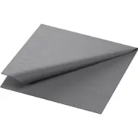 Duni Serviet Duni 24x24 cm 3-lag Granitgr?,8 pk x 250 stk/krt