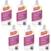 Dextro Energy * Dextrose Drink schwarze Johannisbeere 6x 6x50 ml Flüssigkeit