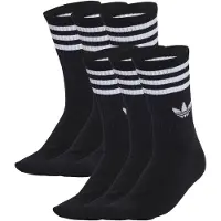 Adidas Socken 3-Stripes Crew Socks 6 Pairs damen
