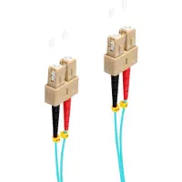 Shiverpeaks Duplex Patchkabel SC/SC 50/125µ OM3 aqua 5m