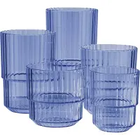 Assheuer + pott APS Trinkbecher -LINEA-, Tritan, ml, light blue