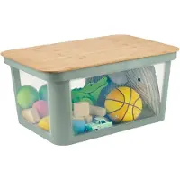 Rotho Babydesign Aufbewahrungsbox Pina 45 l - Sage Green
