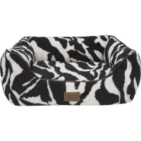 Nordic Paws - Zebra Comfort Dogbed - Zebra - S 50 x 43 x 19 cm