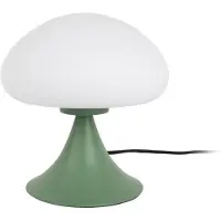 Leitmotiv - Tischleuchte Hongo - Dschungelgrün - Ø20cm Tischlampe - Nachttischlampe, Wohnzimmer, Schlafzimmer