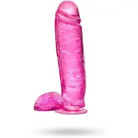 Blush B Yours Plus - realistischter Dildo (rosa)