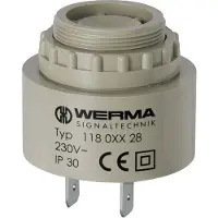 Werma Signaltechnik Summerelement Dauer/Puls 24V AC/DC 645.800.75