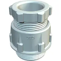 OBO Forskruning med l?gring PG13,5 kabel ? 9-13 mm IP55 polystyren lysegr? RAL 7035