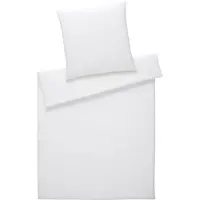 Elegante Web-Seersucker-Kissenbezug einzeln Stockholm Farbe Weiss Größe 40x80cm