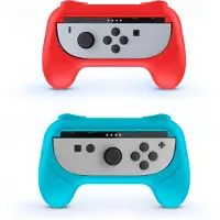 Nacon SWITCHNEWJOYCONGRIP, Nintendo Switch 2, Steuerungsgrip, Blau, Rot, 2 Stück(e), 157 mm, 109 mm