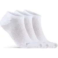 Craft Socken Core Dry Footies White (3er-Pack)-Schuhgröße 43 - 45