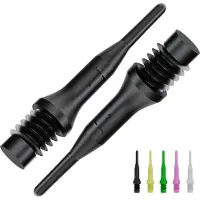 Bull's Tefo-X Soft Tips 6mm(2BA), weiß / Inhalt 1 Stück