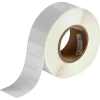 Brady THT-17-533-3, wiederablösbarer Polyester, Weiss, glänzend, 50.80 x 25.40 mm (3000 E.)