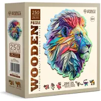 Wooden City Holz Puzzles Modern Lion