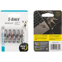 Nite Ize S-biner Microlock Schlüsselanhänger Mehrfarbig Mehrfarbig One Size
