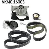Skf Wasserpumpe + Zahnriemensatz VKMC 16003