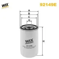 WIX FILTERS Filter, Arbeitshydraulik 92149E