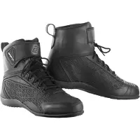 Bogotto Aaron Schwarz Rot Motorrad Stiefel Größe 45