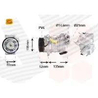 VAN WEZEL Kompressor, Klimaanlage 0901K703