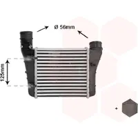 VAN WEZEL Ladeluftkühler *** IR PLUS *** 03004333