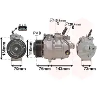 VAN WEZEL Kompressor, Klimaanlage 0600K419