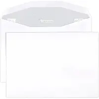 Clairefontaine 500 Weisse Briefumschläge 162x229mm gummiert maschinengeeignet Clairalfa