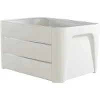 Mirage Kiste Click 'n Crate weiß 24l
