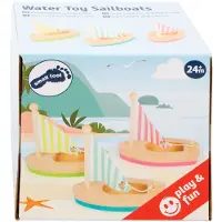 Small Foot Segelboote Junior Holz/Textil natur 3 Stück