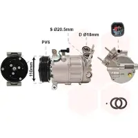 VAN WEZEL Kompressor, Klimaanlage *** IR PLUS *** 5900K192