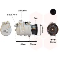 VAN WEZEL Kompressor, Klimaanlage 0600K226